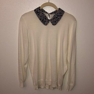 Jcrew collared sweater